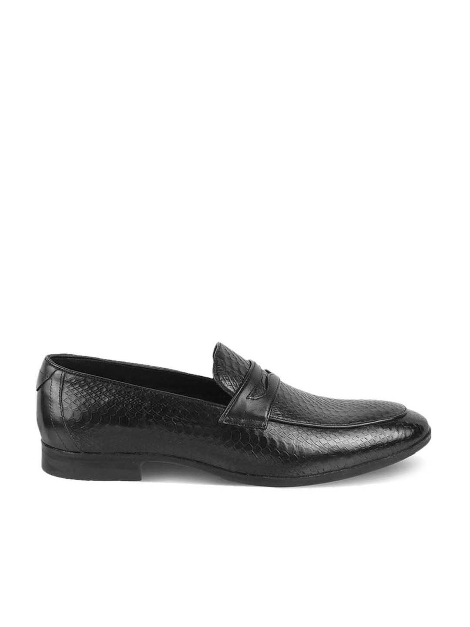Tresmode Men's Black Formal Loafers