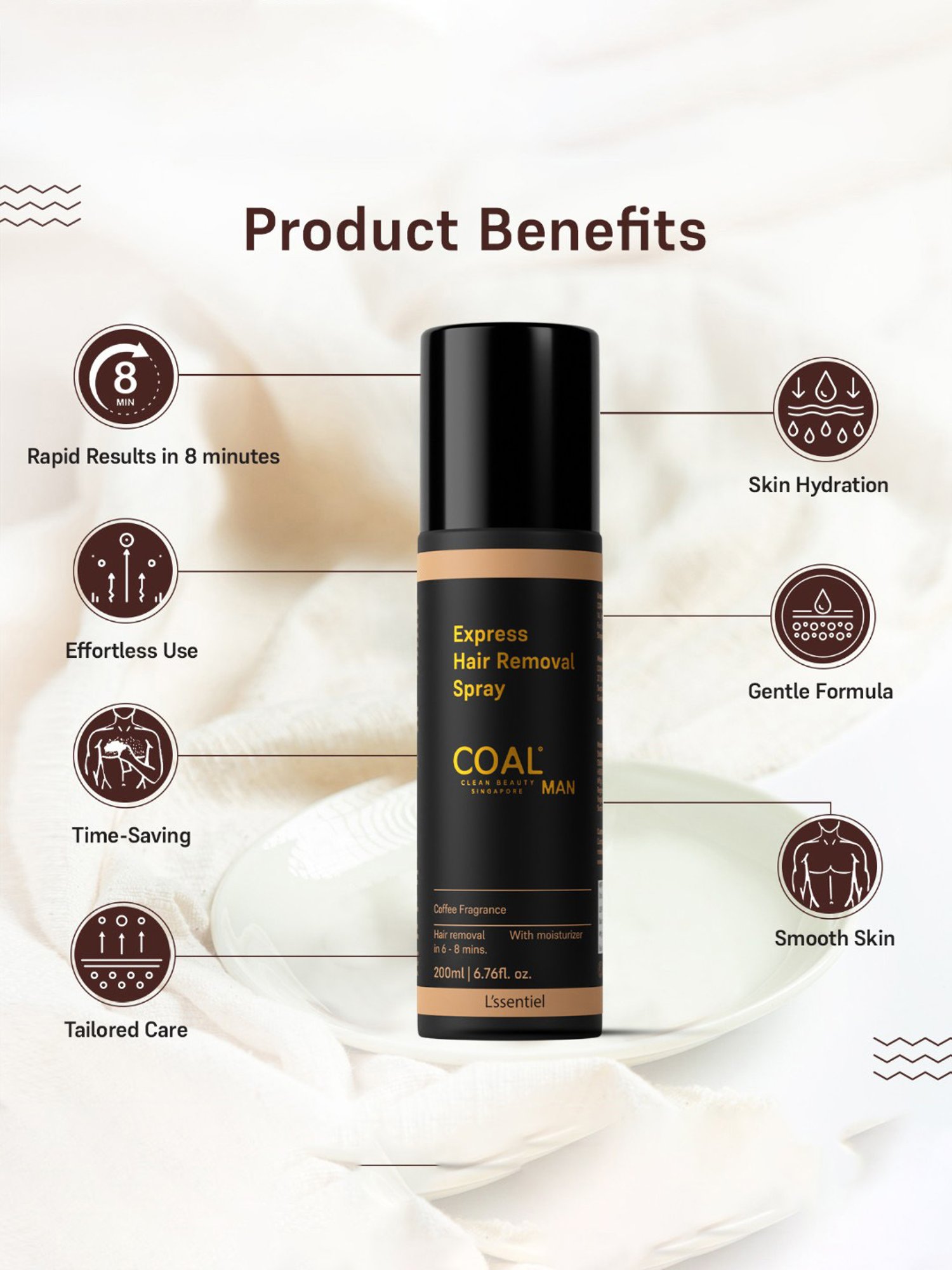 Spruce Shave Club Charcoal Body Wash - 200 gm