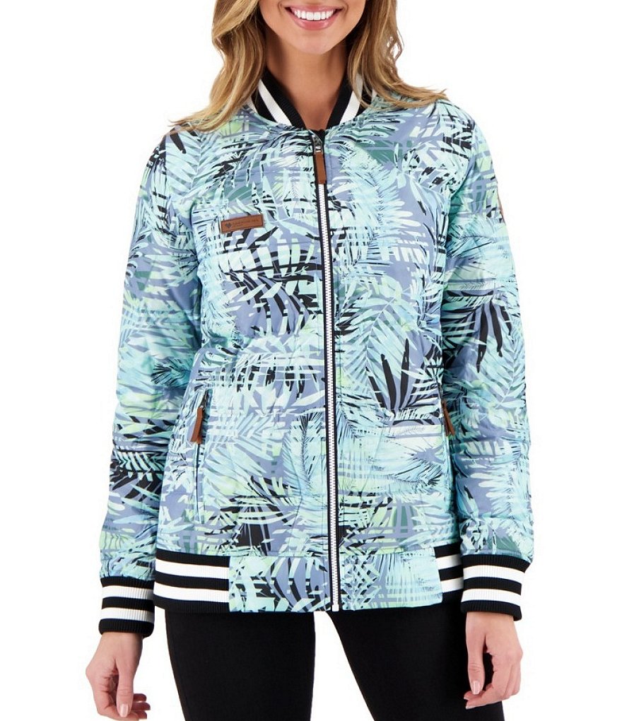 Obermeyer Paige HydroBlock&reg; Classic Quilted Down Tropical Print Jacket