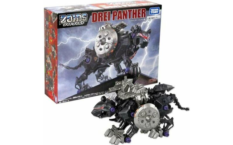 Takara Tomy ZOIDS Wild ZW35 Drei Panther Motorized Model Kit