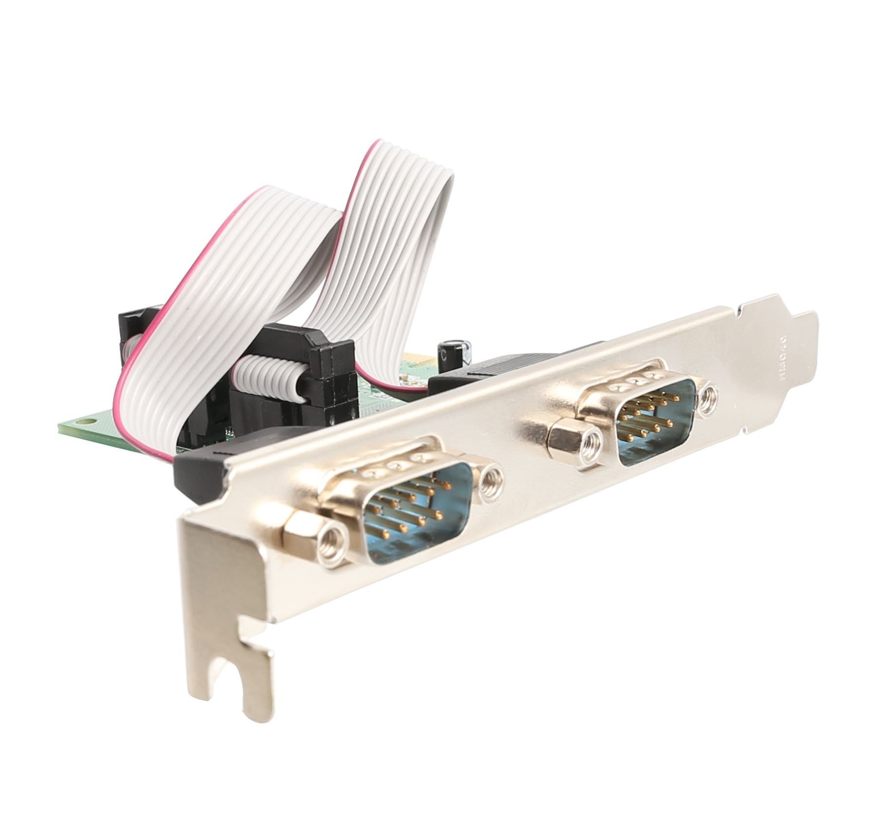 IO Crest 2 Port Serial PCI-e 1.0 x 1 with Full and Low Profile Brackets SI-PEX15037