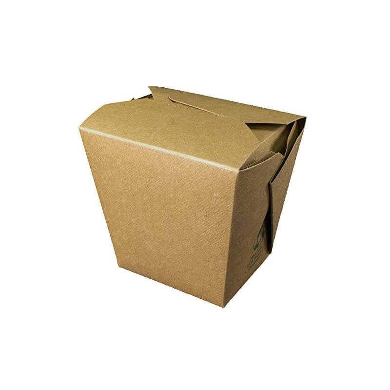 Earth 64MWEARTHM Paper Microwaveable Food Pail, 4-1/2" Length x 3-1/2" Width x 5" Height, 64-Fluid Ounce Capacity (Case of 150)