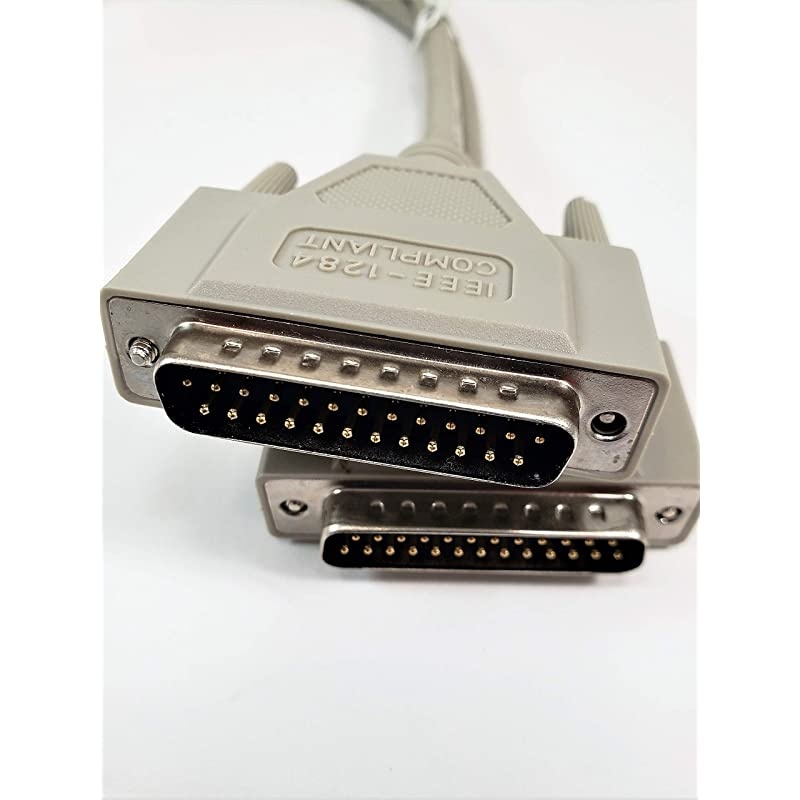 10Ft IEEE 1284 BiDir Parallel AA DB25 MM Cable