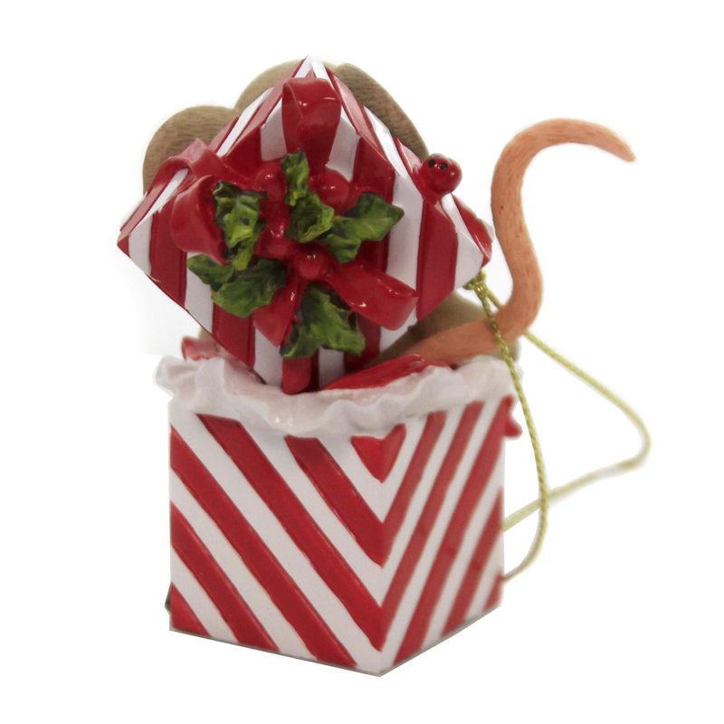 Charming Tails 3.0" You're The Only Gift I Need. Christmas Ornament Package  -  Tree Ornaments