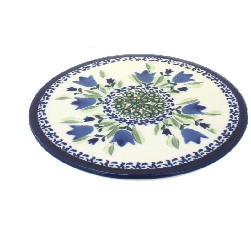 Home Basics Scroll Collection Steel Trivet, Bronze