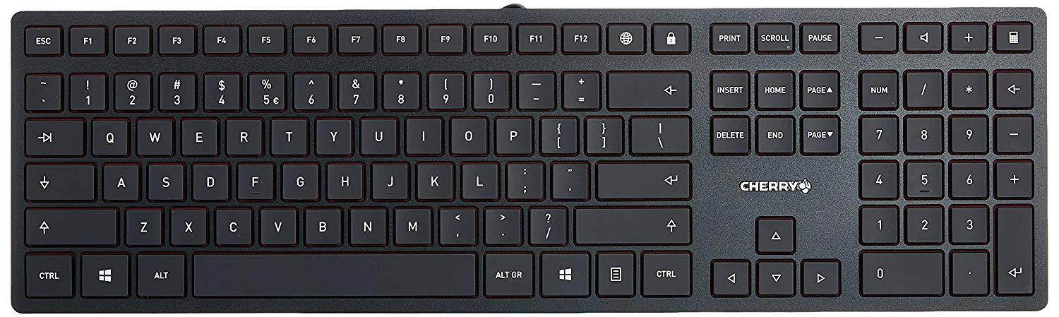 Cherry Kc 6000 Slim Keyboard - Black