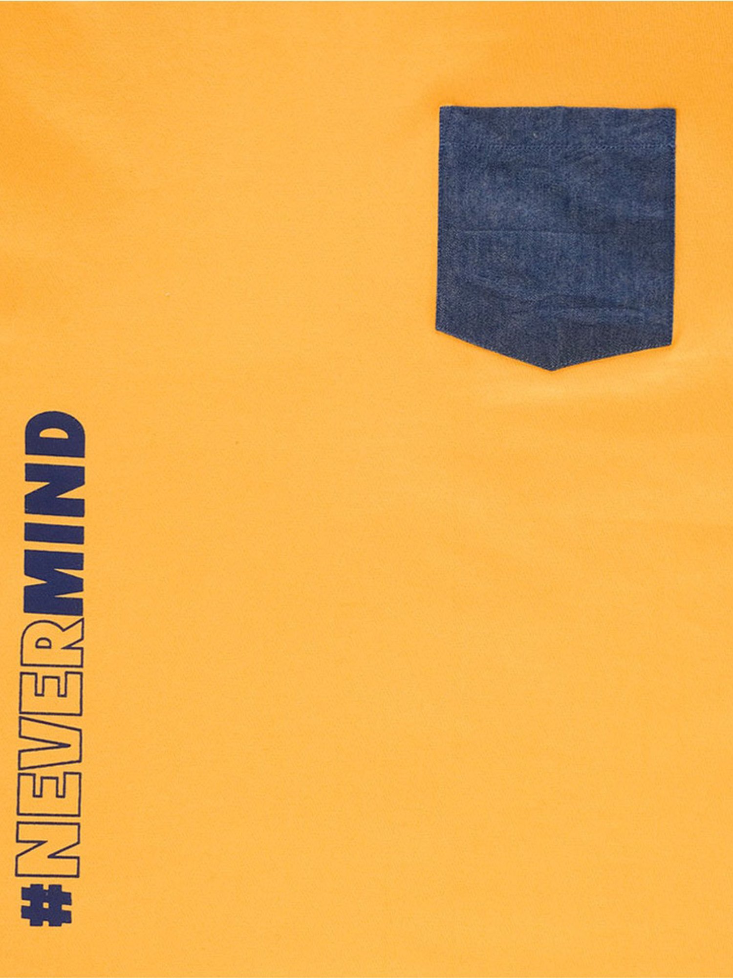 Edheads Kids Yellow Cotton Printed T-Shirt