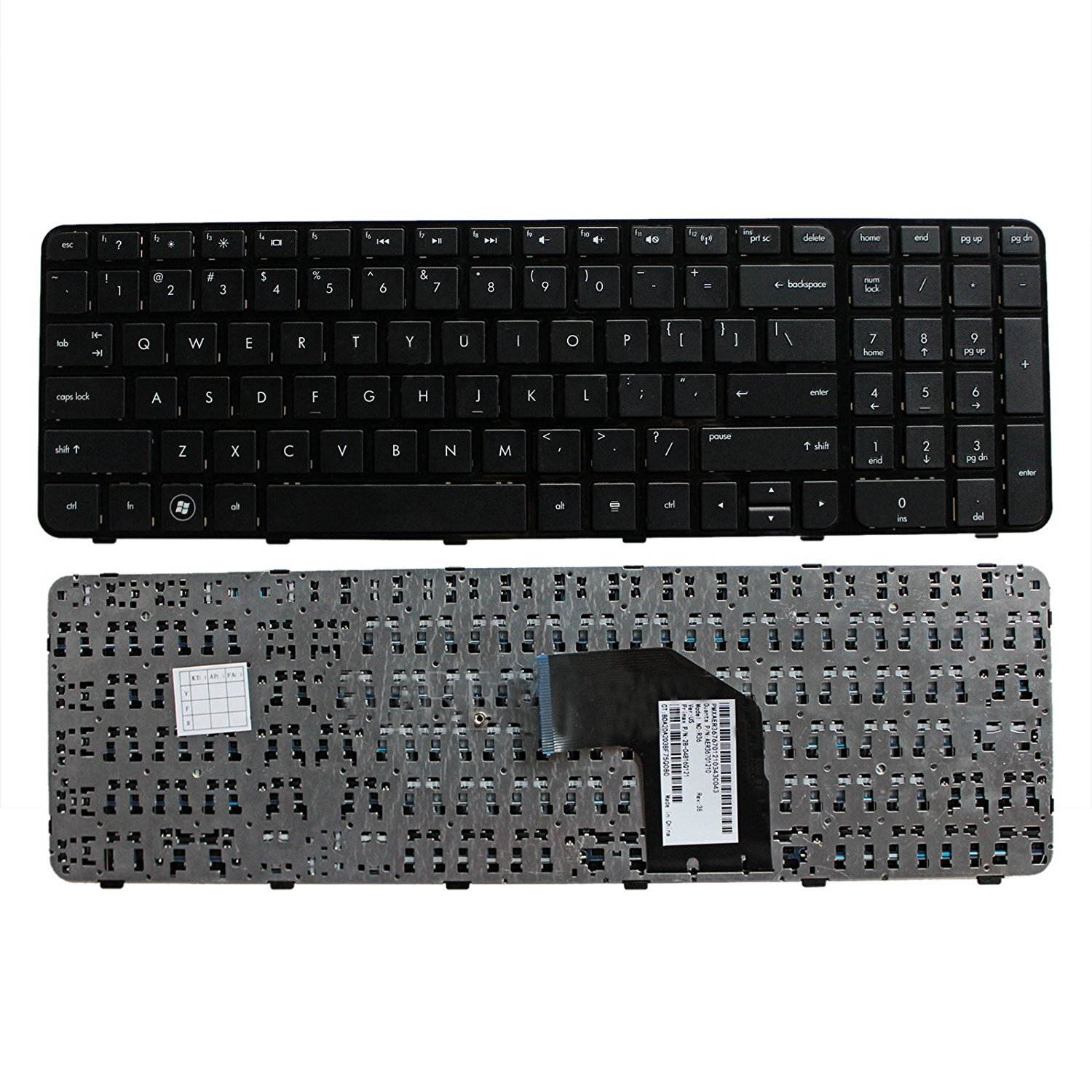 New For HP G6-2000 G6-2100 700271-001 AER36U02310 SG-55120-XUA US Laptop English Keyboard with frame