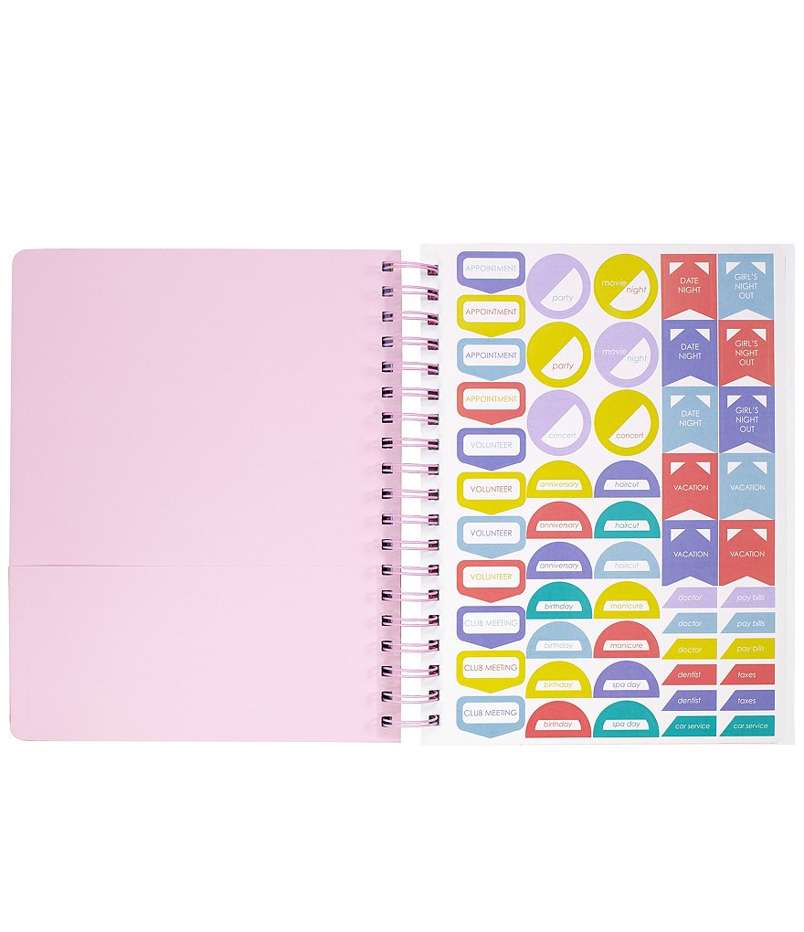 Lilly Pulitzer Cabana Cocktail 17 Month Large Agenda