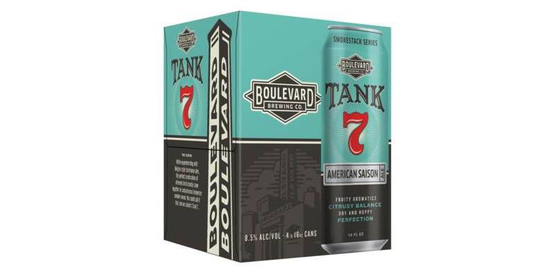 Boulevard Tank 7 American Saison Beer - 4pk/16 fl oz Cans