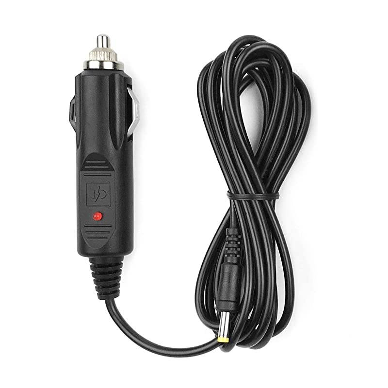 Cord Car Charger Adapter for Insignia NS-D9PDVD15 NS-D9PDVD15-MX NS-DS9PDVD15 Dual Portable DVD Player Auto Vehicle Boat RV Camper Cigarette Lighter Plug Power Supply