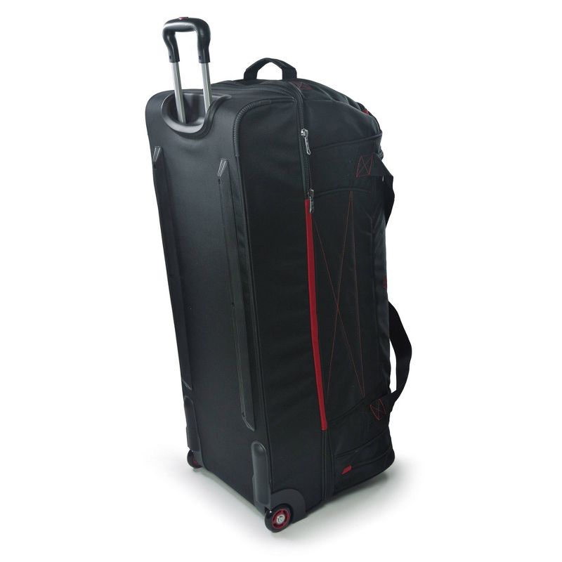 American Tourister 29'' Axion Checked Softside Suitcase - Black