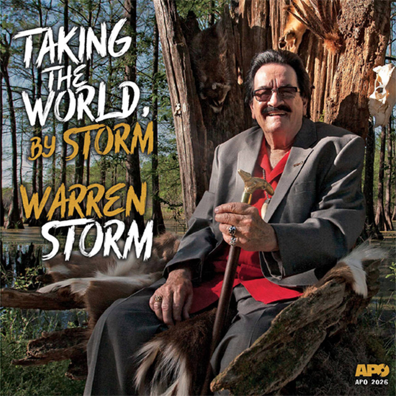 Warren Storm Taking the World, by Storm 200g LP (Vinyl)