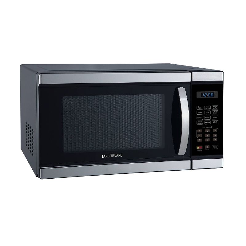 Faberware 1.1 cu ft Microwave Oven - Silver