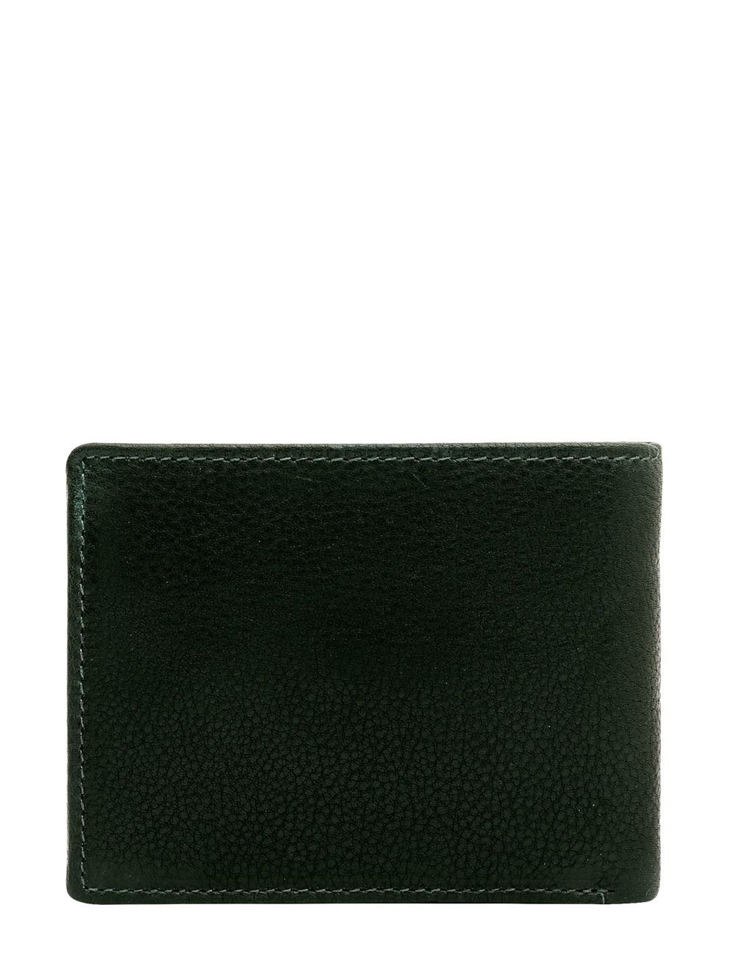 Eske Green Ocean Vintage Textured Bi-Fold Leather Wallet for Men