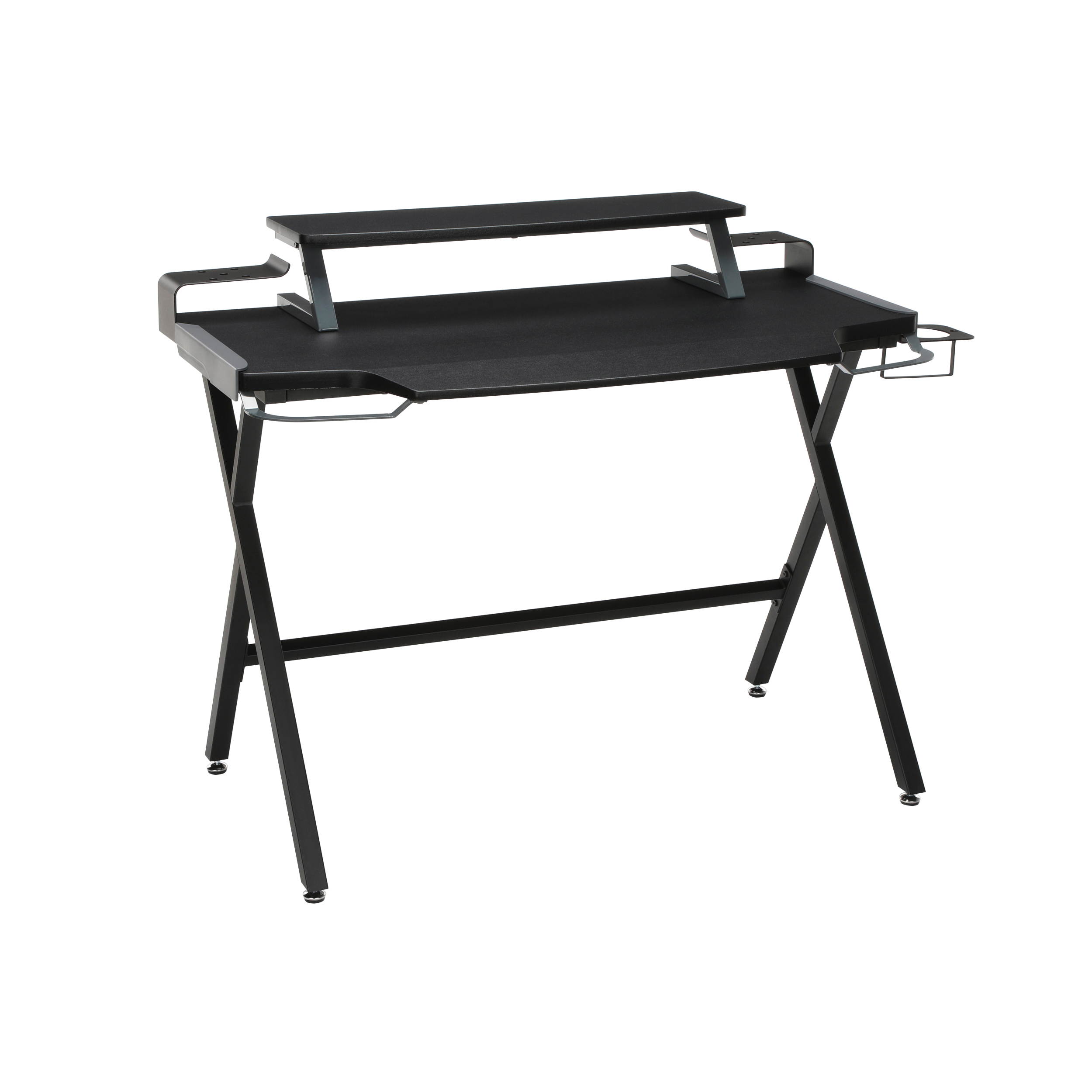 RESPAWN 1000 Gaming Computer Desk, in Gray (RSP-1000-GRY)