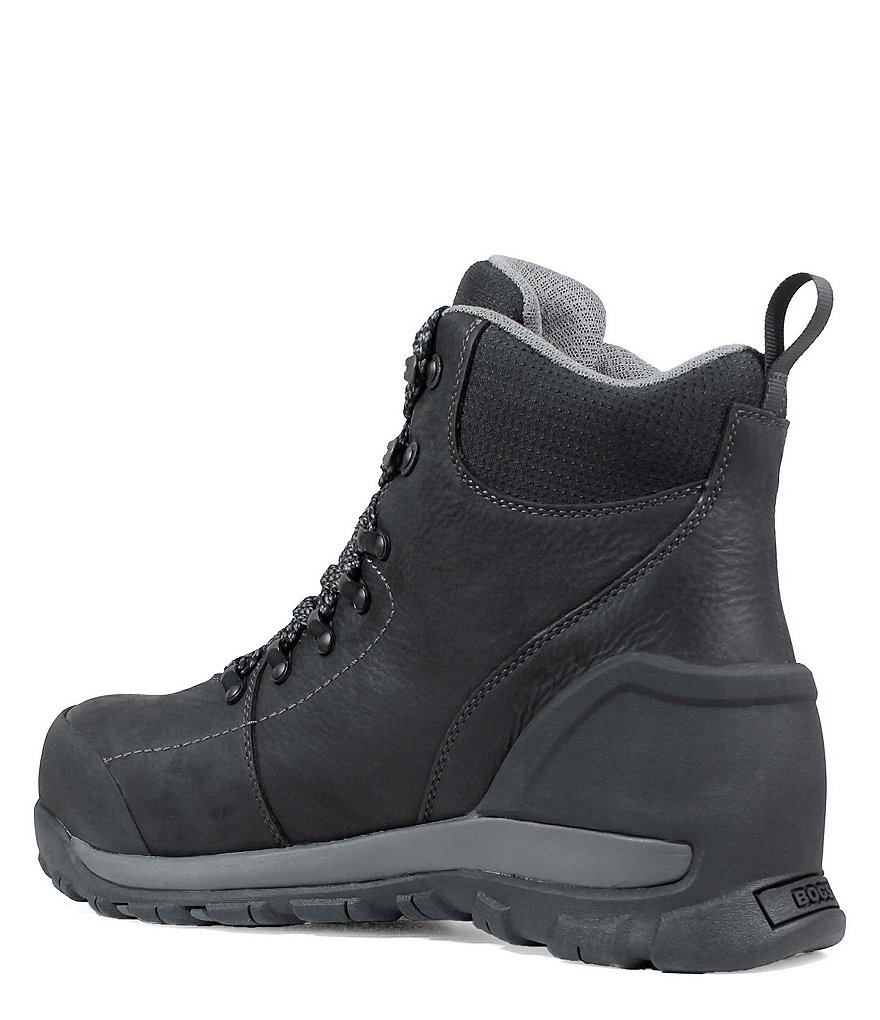 BOGS Men's Foundation Leather Waterproof Composite Toe Work Boot