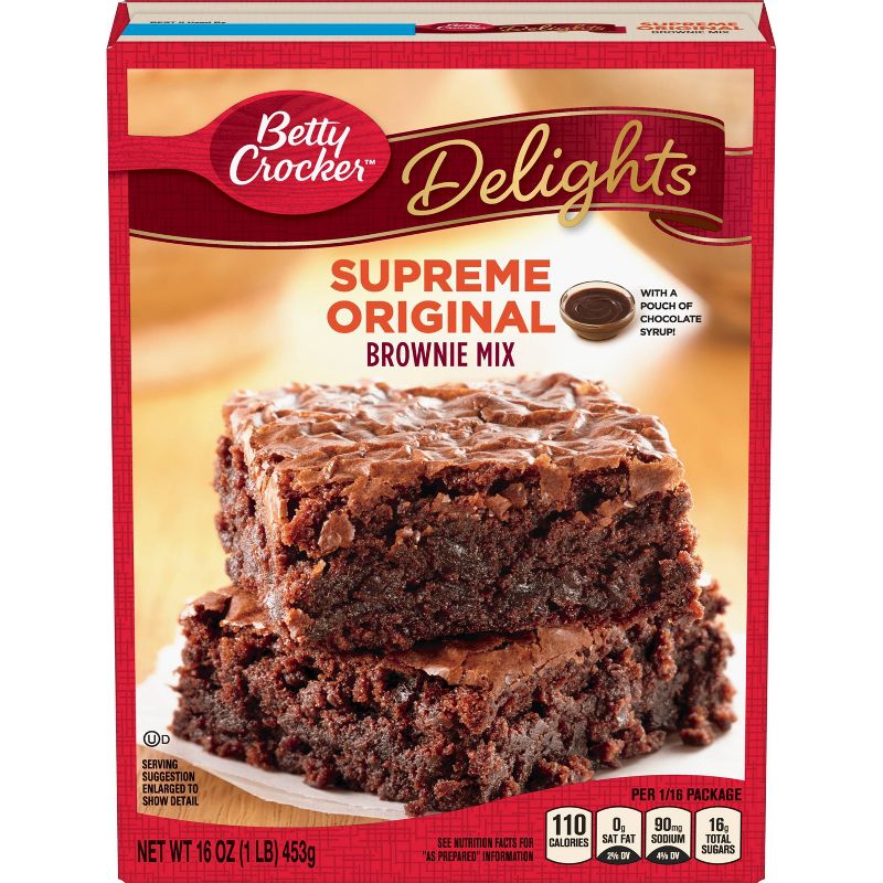 Betty Crocker Supreme Original Brownie Mix - 16oz