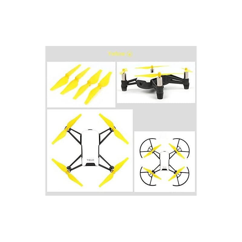 Accesssories 20pcs 5 Color QuickRelease Propellers Props 4pcs Black 4pcs White 4pcs Red 4pcs Yellow 4pcs Blue