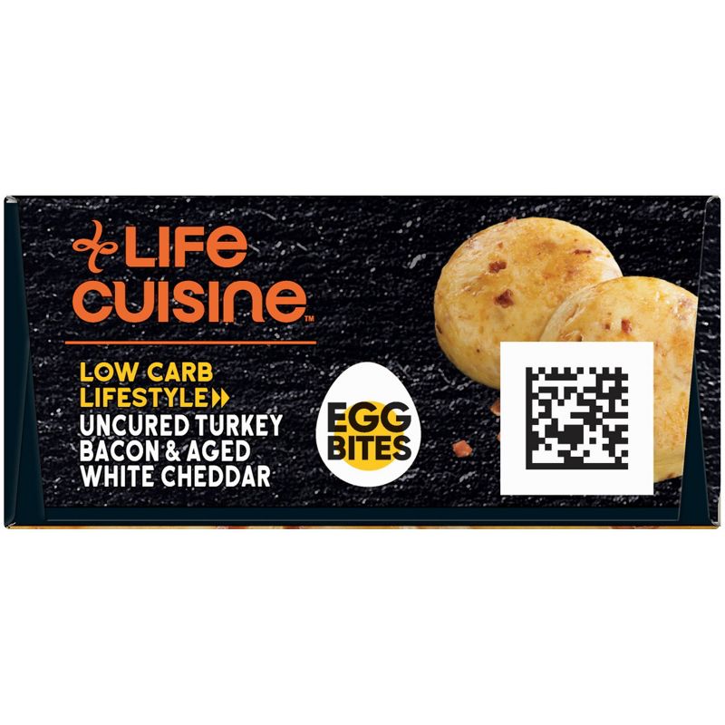 Life Cuisine Egg Bites Uncured Turkey Bacon & Aged White Cheddar - 4.5oz