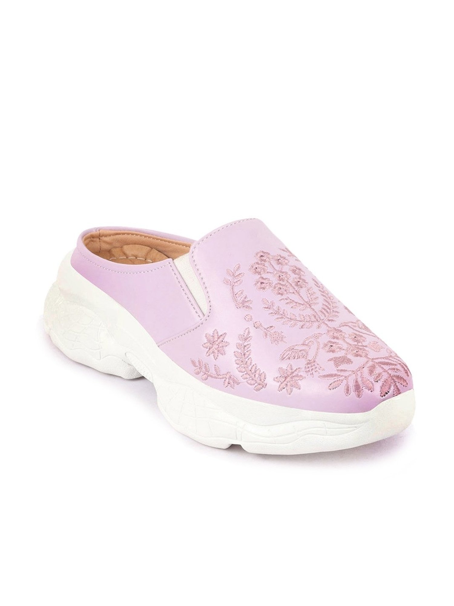 Fausto Women's Purple Mule Shoes