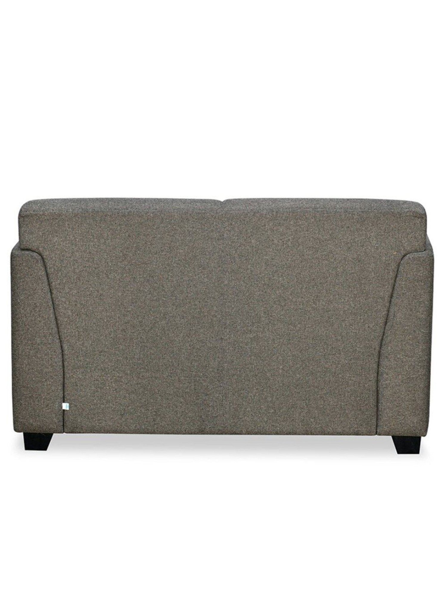 Nilkamal Svelte Dark Brown Fabric - Polyester 2 Seater Sofa