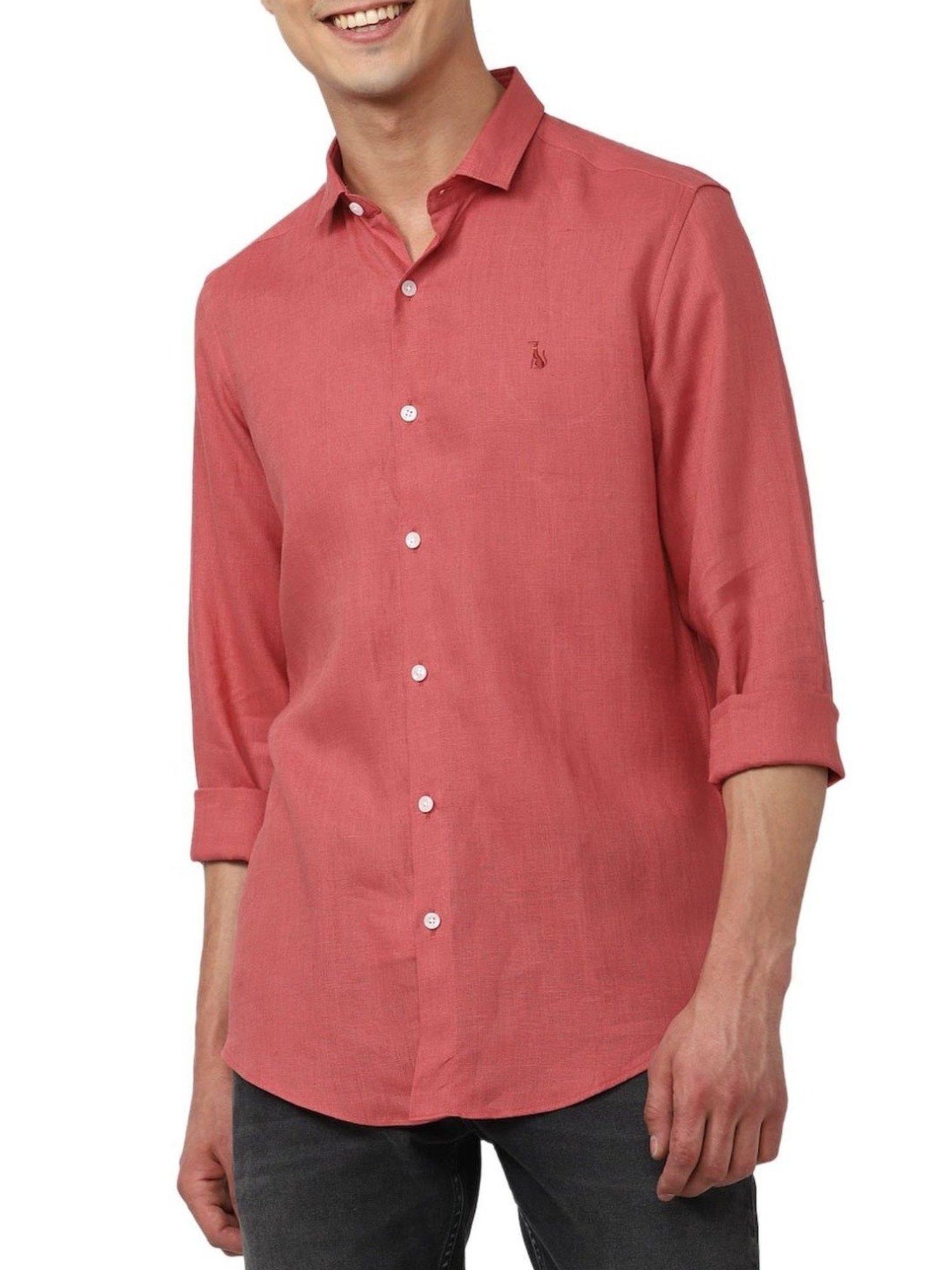 Simon Carter London Pink Slim Fit Shirt