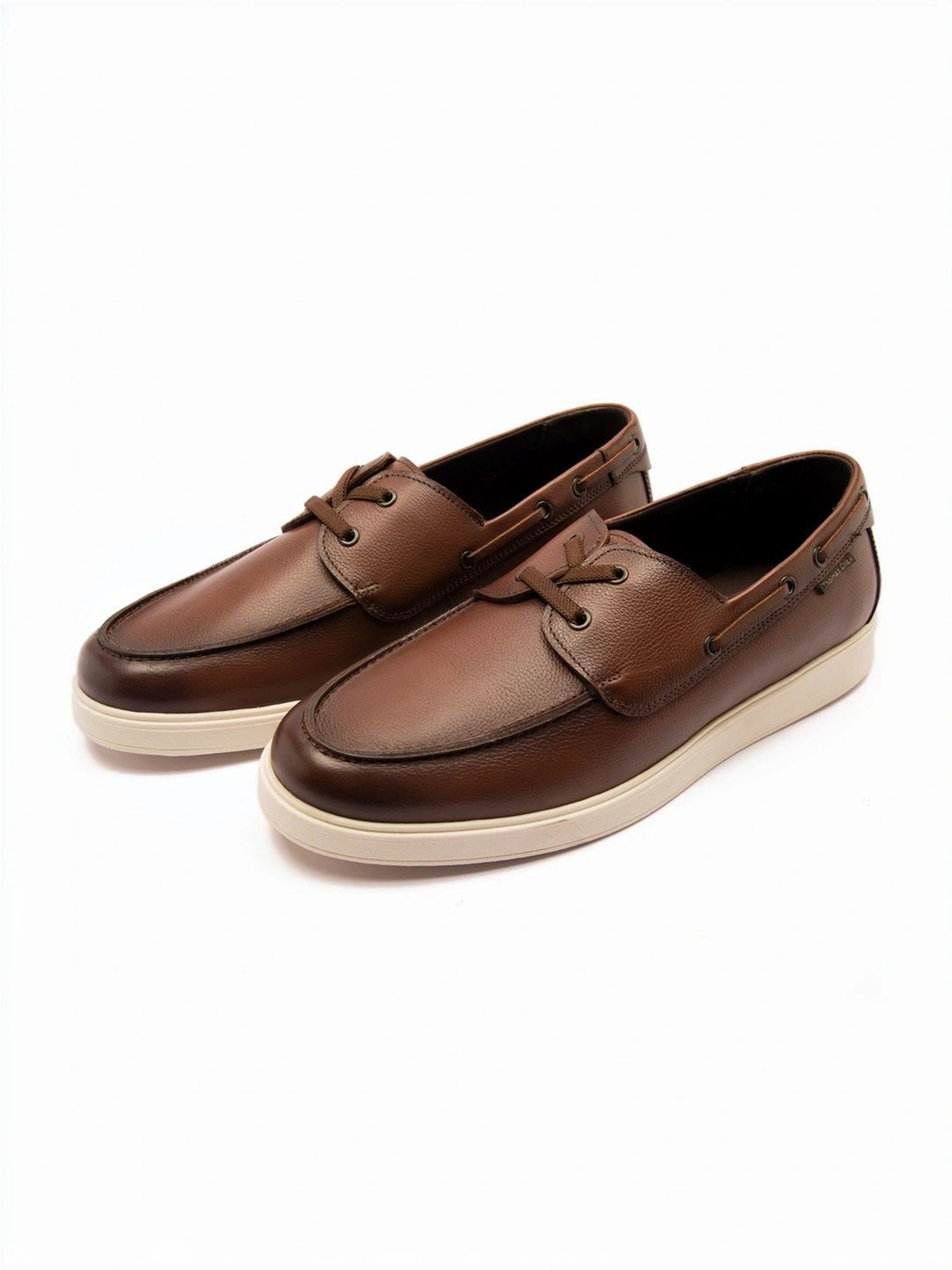 Thomas Crick Men's Wood Boat Shoes