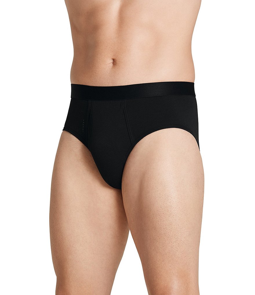 Jockey Signature Cotton Modal Stretch Mid-rise Briefs 3-Pack