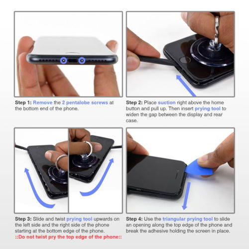 New 1960mAh Li-ion Battery Replacement With Flex Cable For Apple iPhone 7 4.7"