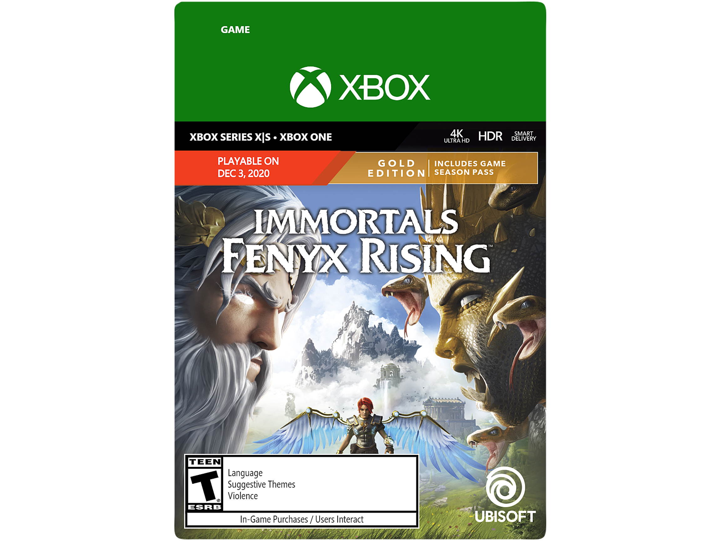 Immortals Fenyx Rising Gold Edition Xbox One [Digital Code]