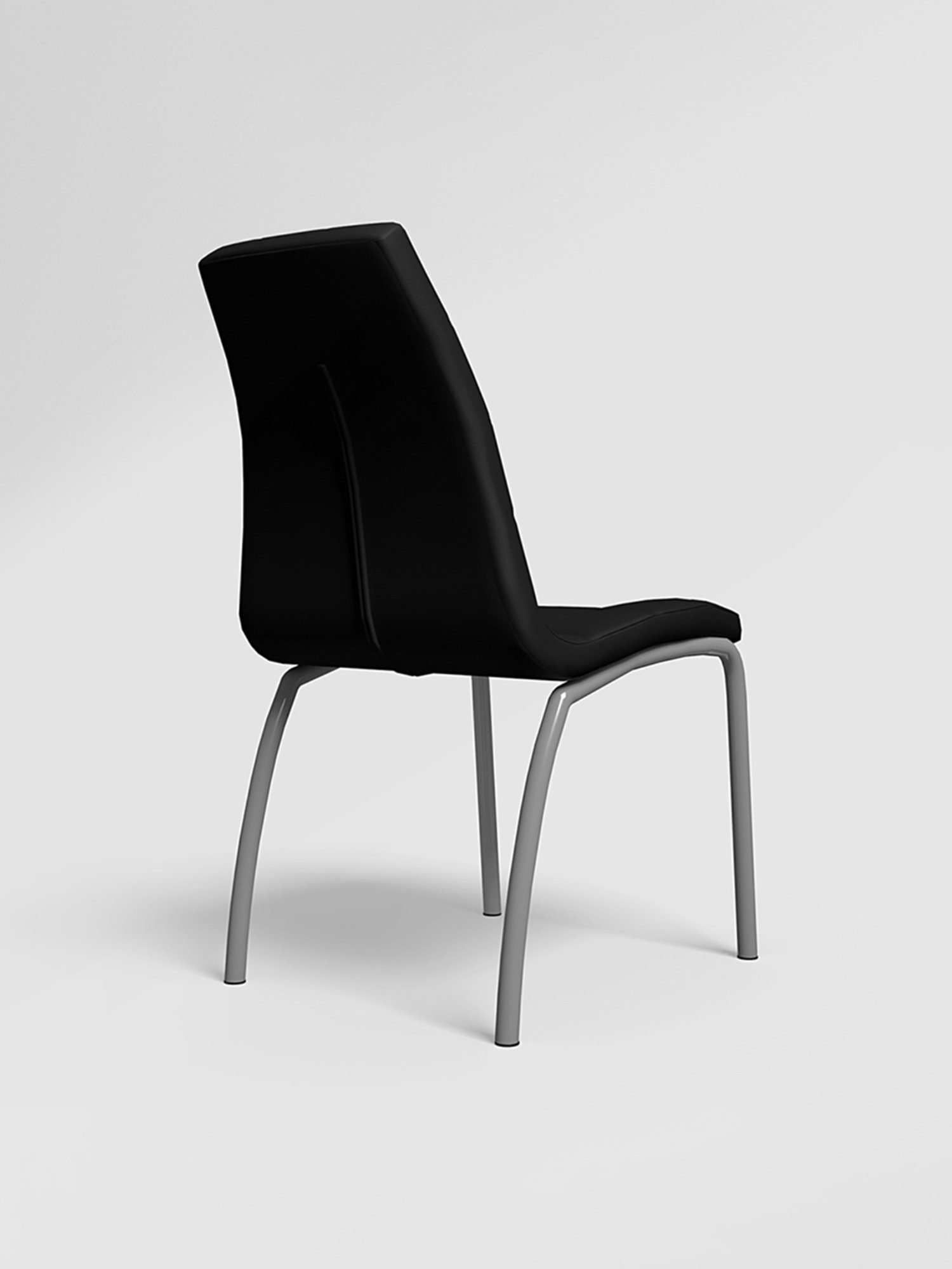 Durian Elanor Modern Brown & Beige Premium Leatherette Dining Chair