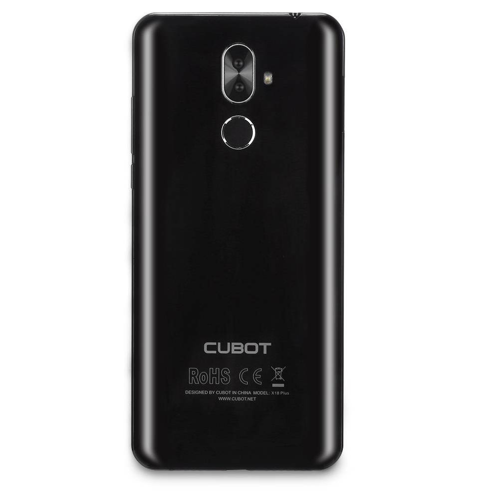 Unlocked Cell Phone CUBOT X18 Plus 4G Phablet 5.99 inch Android 8.0 MTK6750T 1.5GHz Octa Core 4GB RAM 64GB ROM 4000mAh Battery 20.0MP + 2.0MP Dual Rear Cameras Fingerprint Recognition