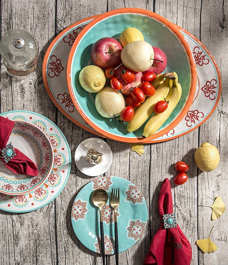 HiEnd Accents Western Melamine Serving Platter