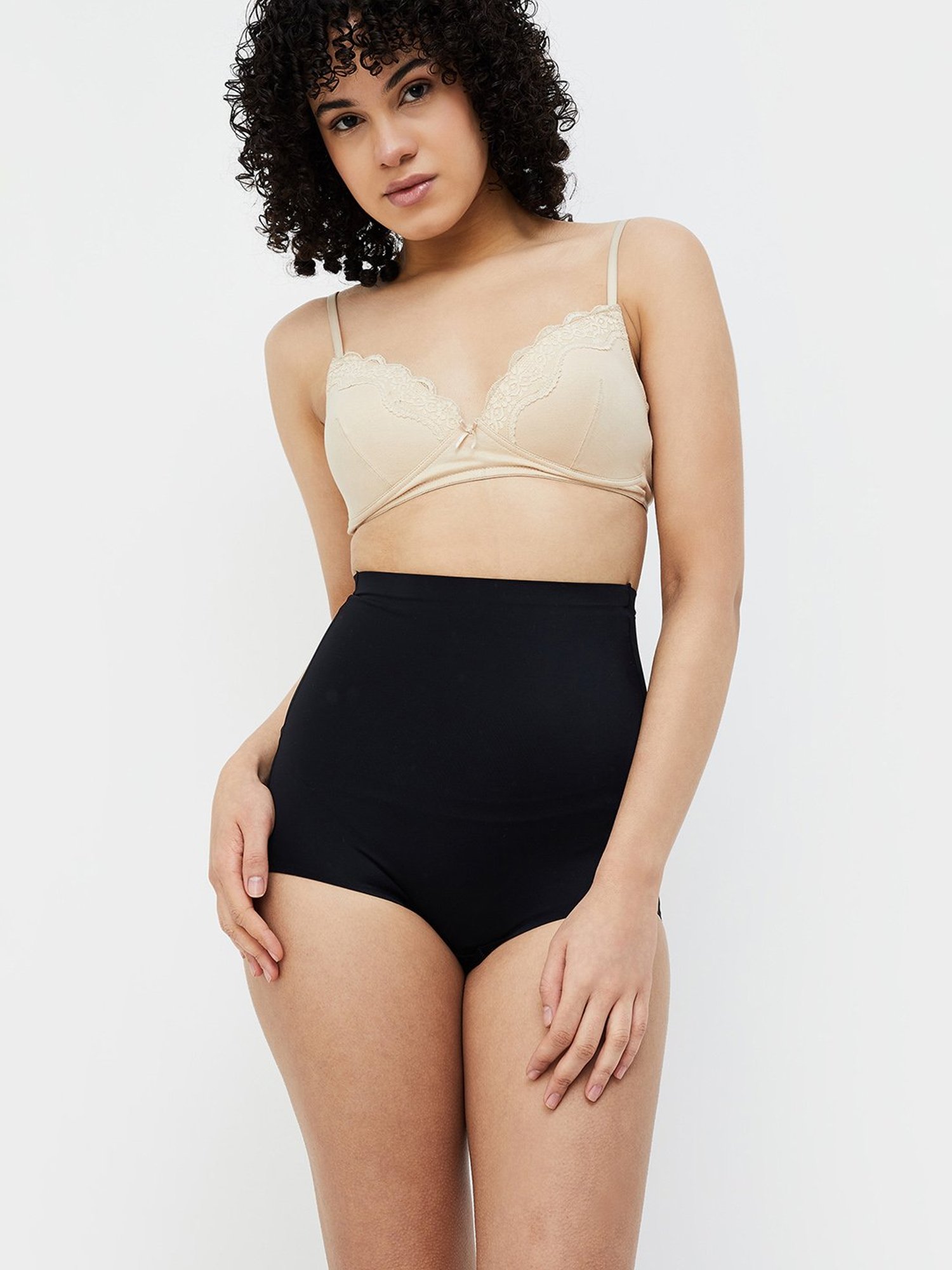 Ginger by Lifestyle Black Blended Tummy Shaper