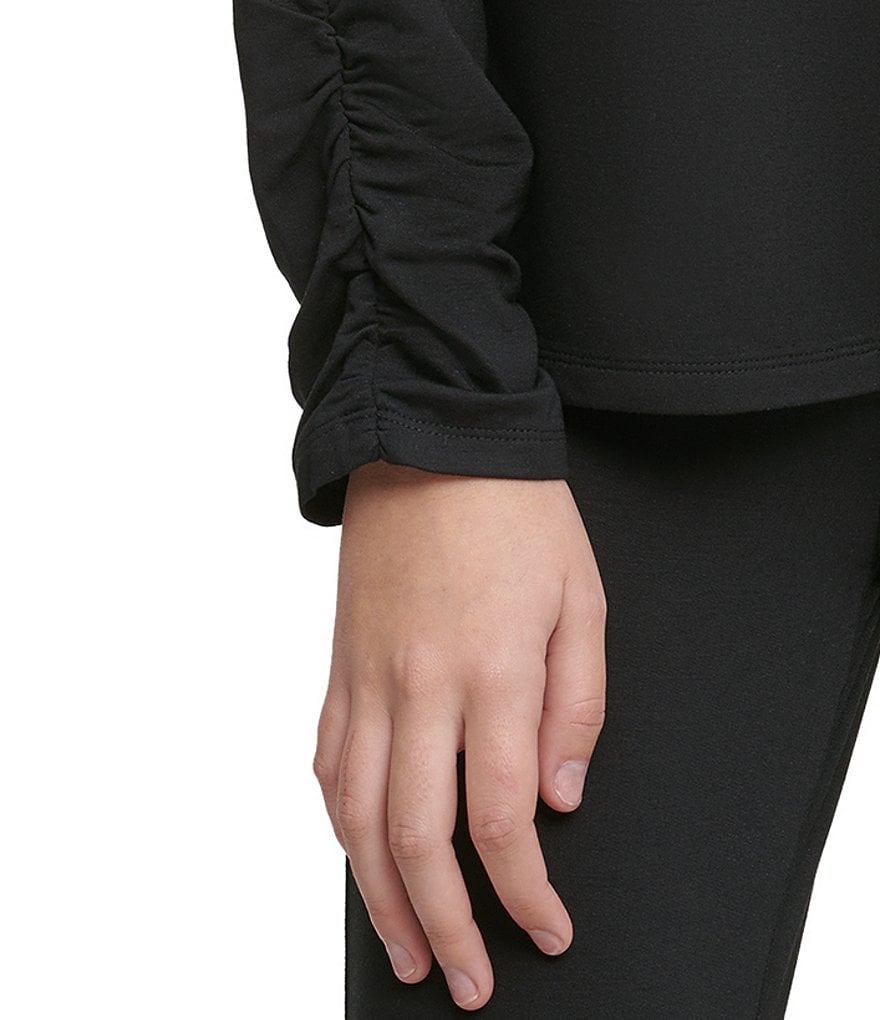 Karen Kane Short Sleeve Tie-Dye Hoodie