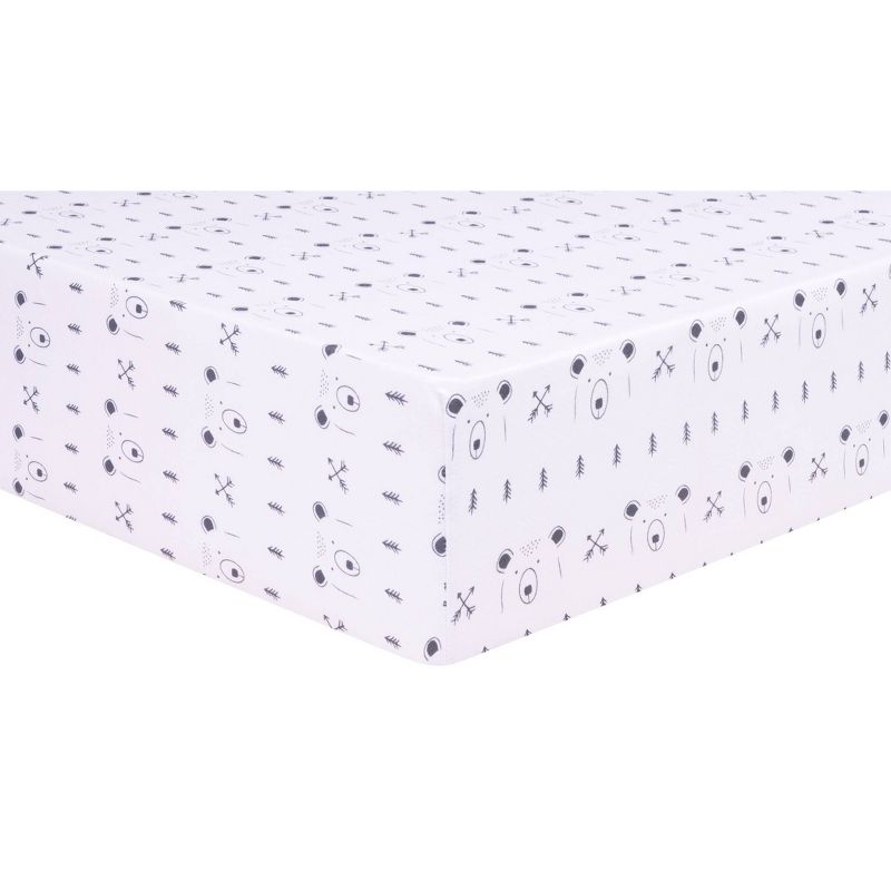 Trend Lab Fitted Crib Sheet - Peak a Bear