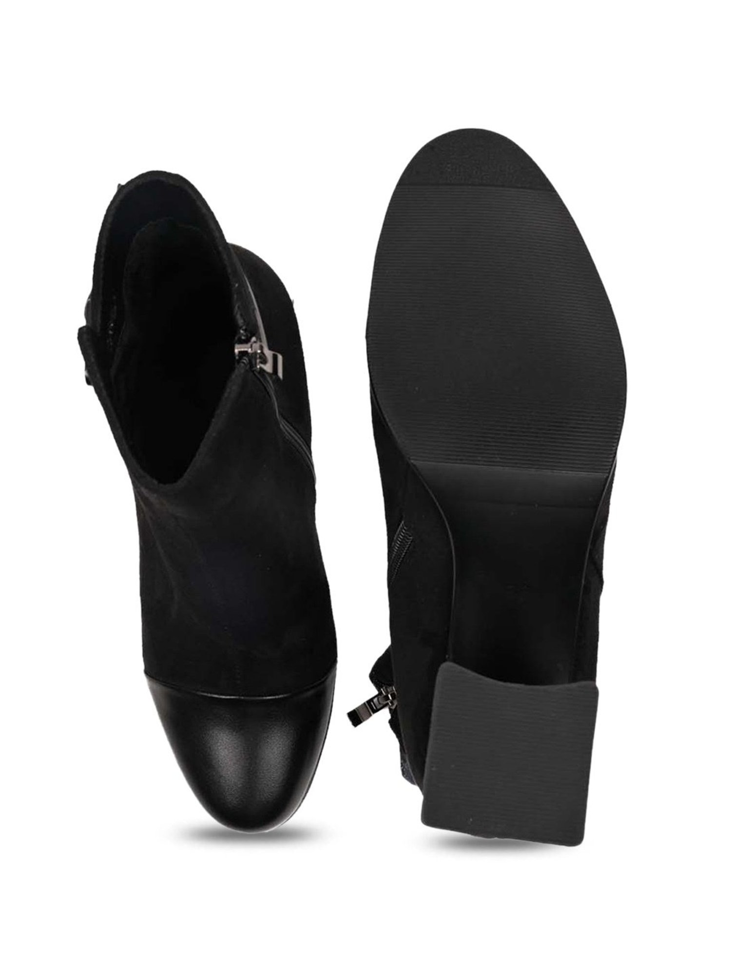 Ronnie Grey Women's Black Casual Boots