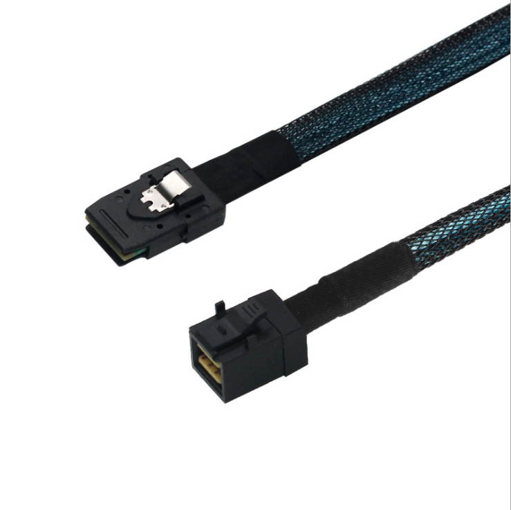 Weastlinks Internal Mini SAS SFF-8087 to Mini SAS High Density HD SFF-8643 Data Server Hard Disk Raid Cable