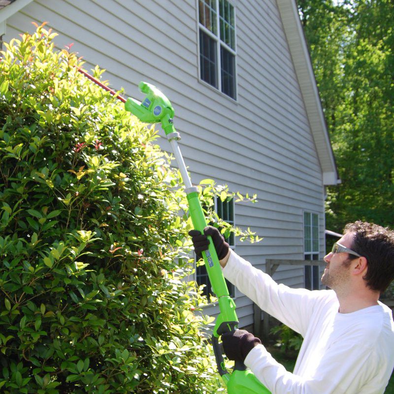 Sun Joe 24V-HT22-CT 24-Volt iON+ Cordless Hedge Trimmer | 22-Inch | Tool Only.