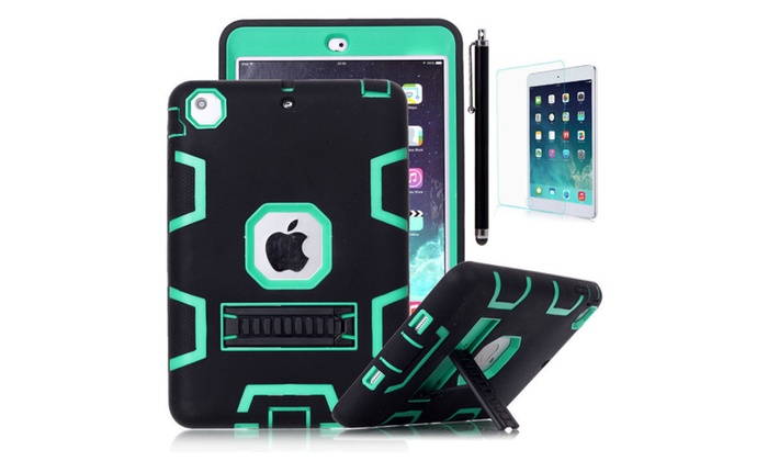 Shockproof Heavy Duty With Hard Stand Case Cover for iPad Air 1 or iPad 5