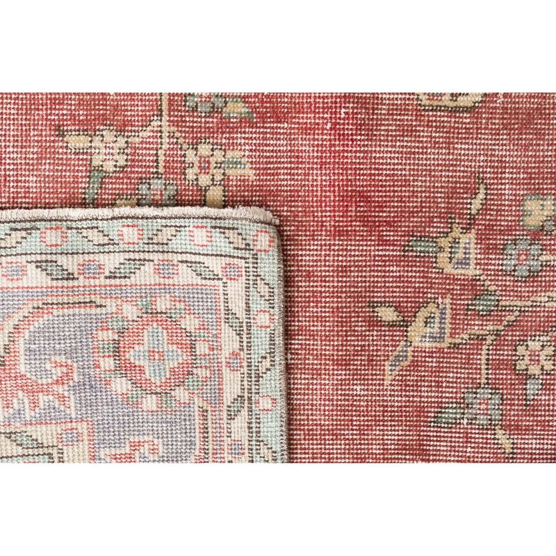 6'3"x9'4" Vintage One-of-a-Kind Mengia Rug Purple - Revival Rugs