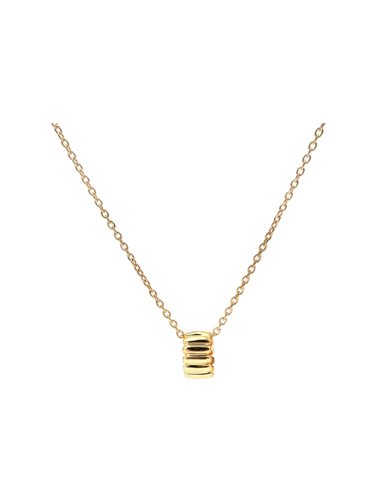 Palmonas Golden Barrel Vermeil Necklace for Women
