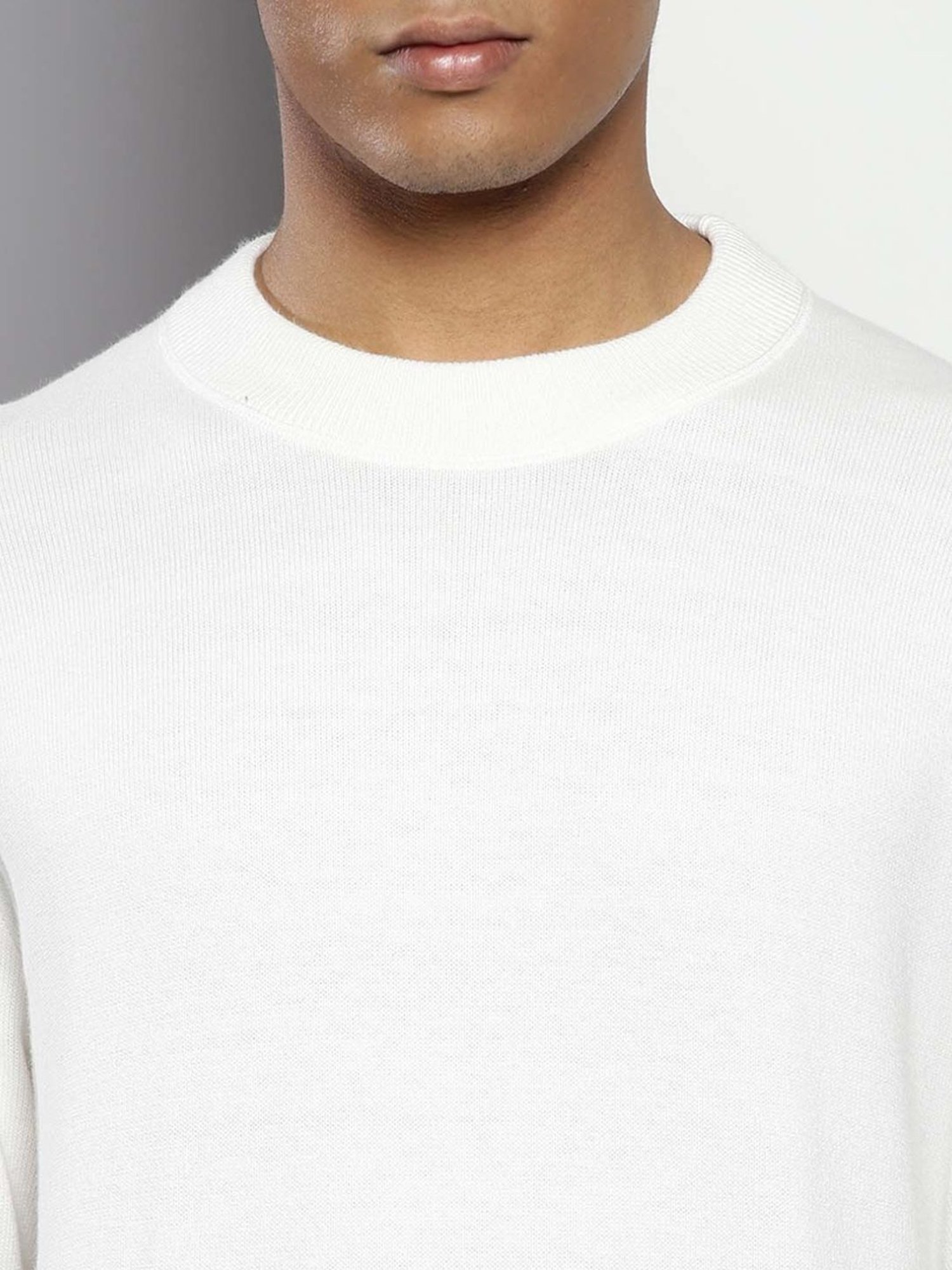 Tommy Hilfiger Ancient White Relaxed Fit Sweater