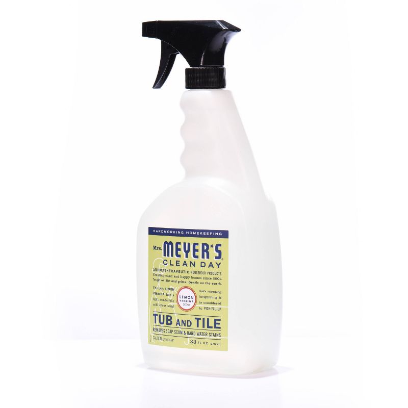 Mrs. Meyer's Lemon Verbena Tub and Tile Spray Cleaner - 33 fl oz