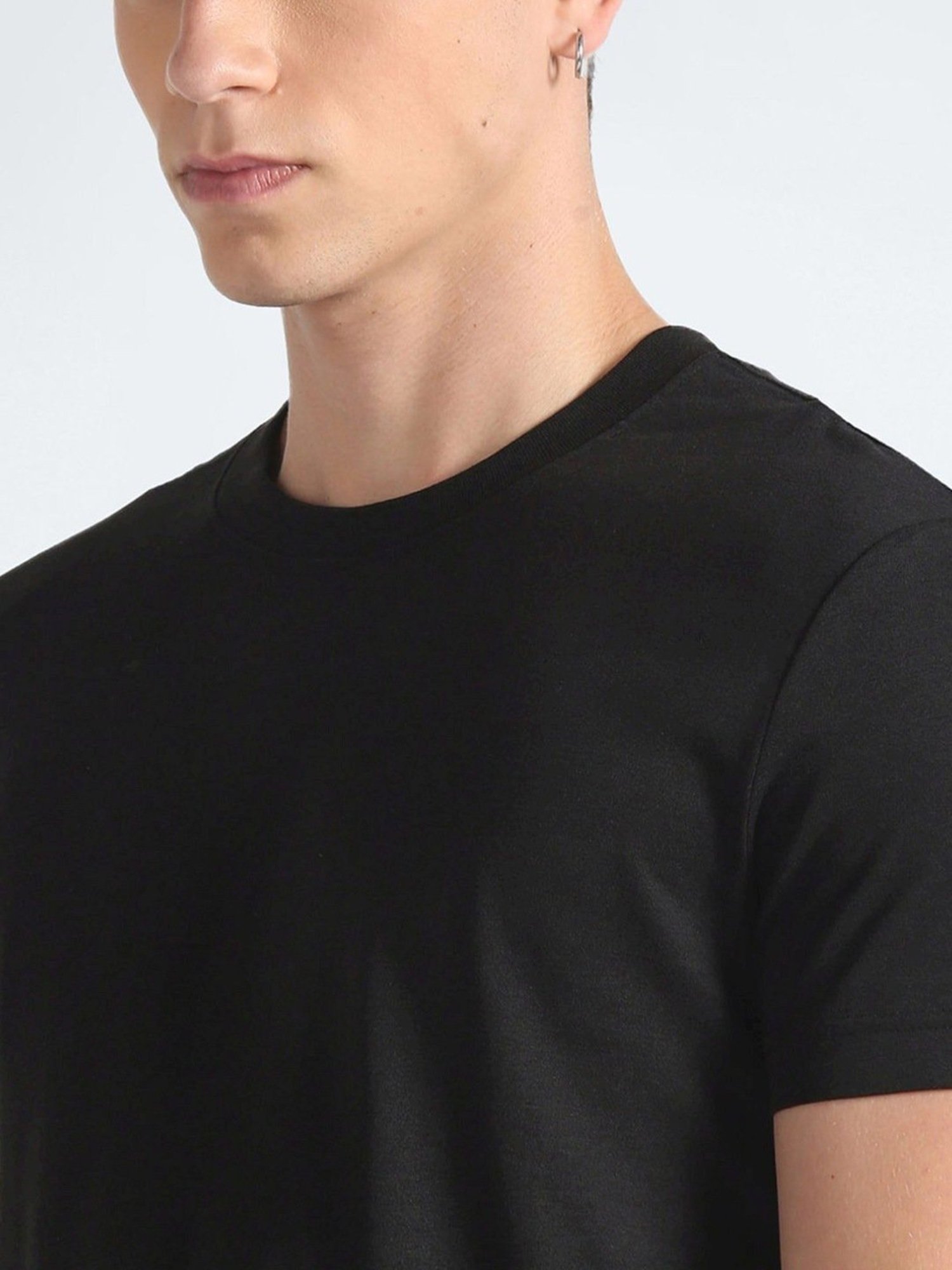 Calvin Klein Black Slim Fit T-Shirt