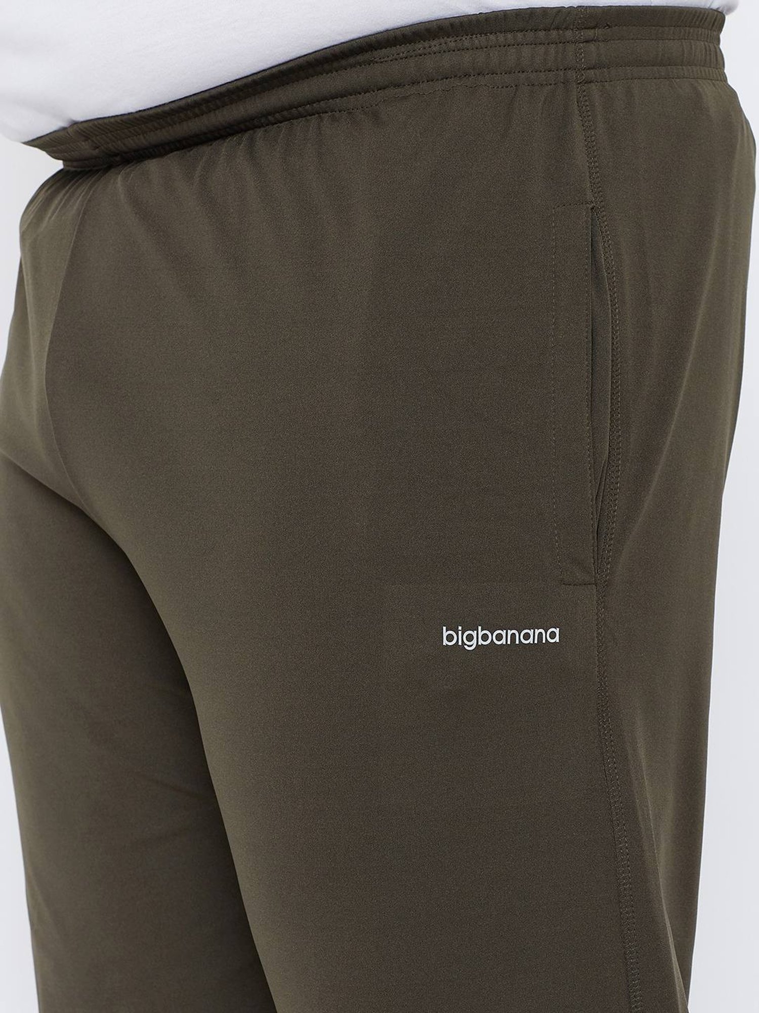 Bigbanana Olive Regular Fit Trackpants