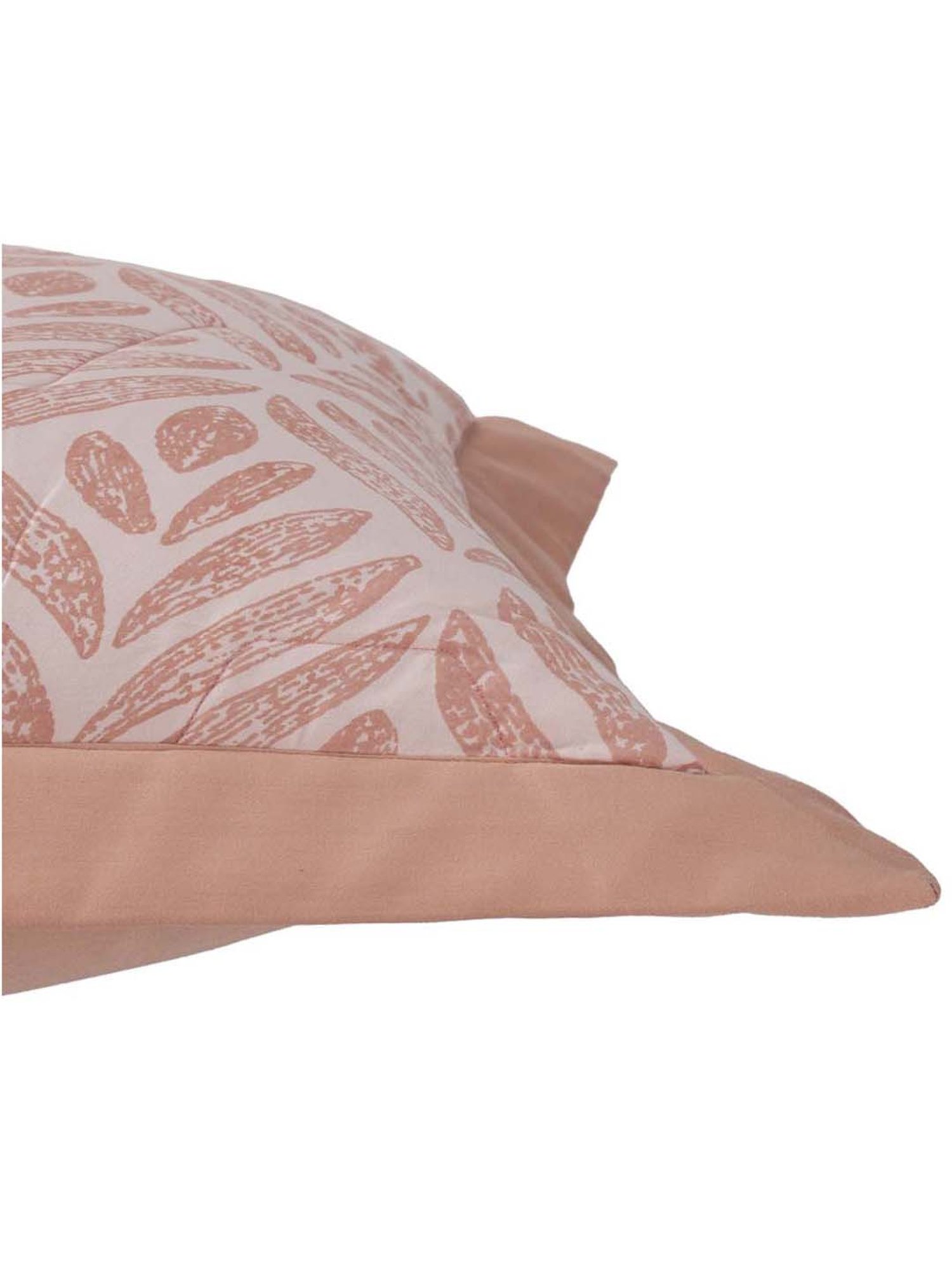 HOSTA HOMES Ultrasonic Abstract Brown 280 TC Polyvelvet Pillow Cover