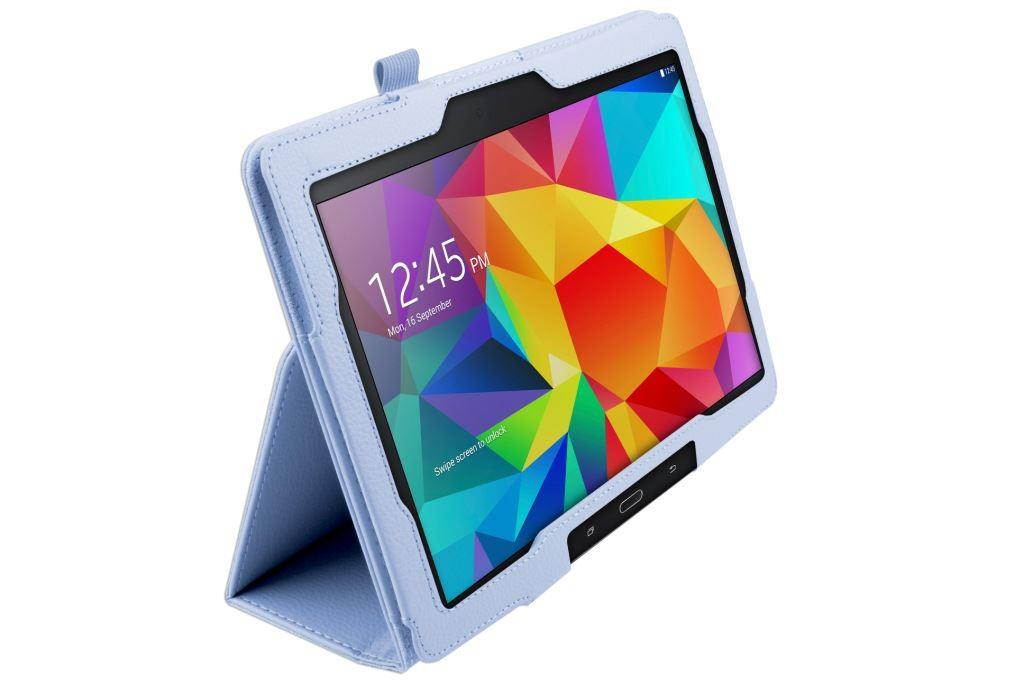 Hellfire Trading Magnetic PU Leather Case for Samsung Galaxy Tab 4 10.1" T530 - White