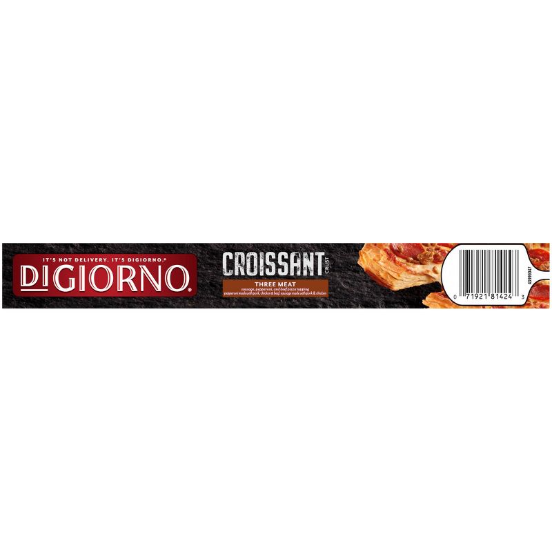 DiGiorno Croissant Crust Three Meat Frozen Pizza - 26.4oz